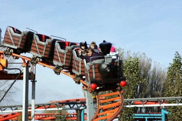 rollercoaster at flamingo land